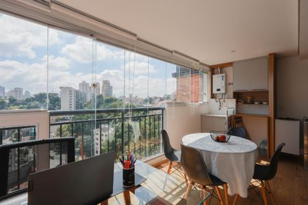 Apartamento à venda com 42m², 1 quarto e 1 vagaVaranda gourmet