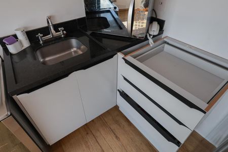 Apartamento à venda com 42m², 1 quarto e 1 vagaCozinha e área de serviço