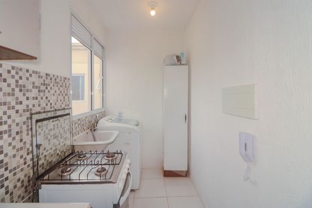 Apartamento para alugar com 42m², 2 quartos e 1 vagaCozinha e Área de Serviço