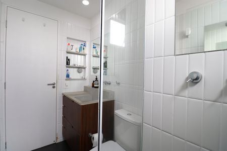 Apartamento à venda com 92m², 1 quarto e 2 vagasBanheiro da Suíte