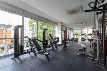 Studio à venda com 37m², 1 quarto e 1 vaga Studio à venda com 37m², 1 quarto e 1 vagaÁrea comum - Academia