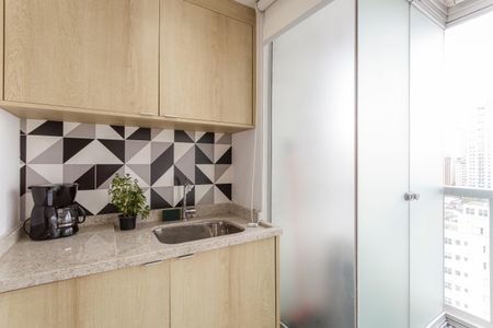 Studio à venda com 37m², 1 quarto e 1 vaga Studio à venda com 37m², 1 quarto e 1 vagaVaranda