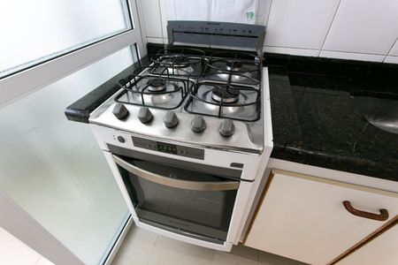 Apartamento para alugar com 70m², 3 quartos e 1 vagaCozinha - Fogão