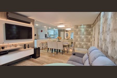 Apartamento à venda com 107m², 3 quartos e 2 vagas Apartamento à venda com 107m², 3 quartos e 2 vagasSala