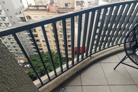 Studio à venda com 20m², 1 quarto e sem vagaVaranda