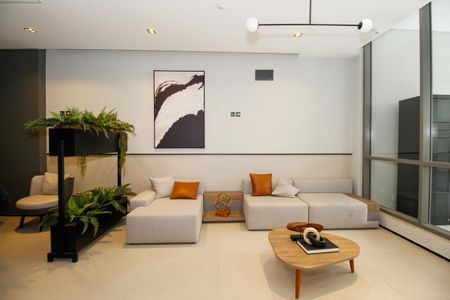 Apartamento à venda com 38m², 1 quarto e sem vaga Apartamento à venda com 38m², 1 quarto e sem vagaHall Social