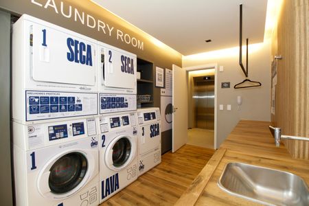 Apartamento à venda com 38m², 1 quarto e sem vaga Apartamento à venda com 38m², 1 quarto e sem vagaÁrea Comum - Lavanderia