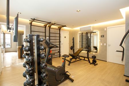 Apartamento à venda com 38m², 1 quarto e sem vaga Apartamento à venda com 38m², 1 quarto e sem vagaÁrea Comum - Academia