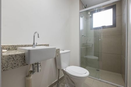 Apartamento para alugar com 38m², 1 quarto e sem vaga Apartamento para alugar com 38m², 1 quarto e sem vagaBanheiro