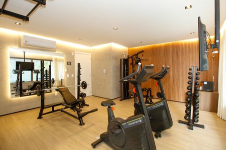 Apartamento à venda com 38m², 1 quarto e sem vaga Apartamento à venda com 38m², 1 quarto e sem vagaÁrea Comum - Academia