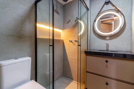 Apartamento para alugar com 75m², 2 quartos e 1 vaga Apartamento para alugar com 75m², 2 quartos e 1 vagaBanheiro Social