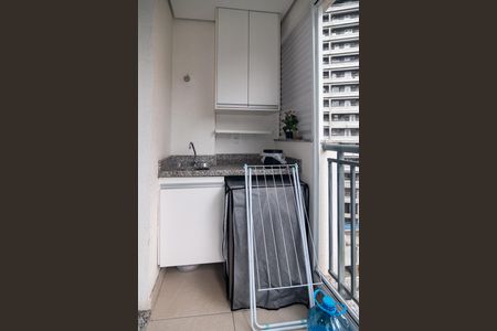 Apartamento para alugar com 25m², 1 quarto e sem vagaVaranda / Área de Serviço