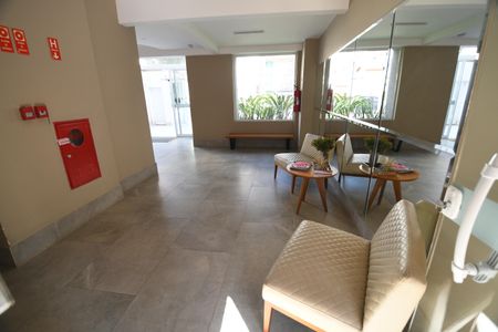 Apartamento à venda com 50m², 1 quarto e 1 vagaHall social