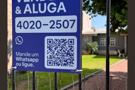 Casa à venda com 100m², 3 quartos e 1 vagaPlaquinha fachada