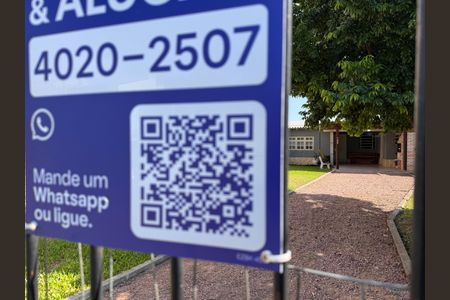 Casa à venda com 100m², 3 quartos e 1 vagaPlaquinha fachada