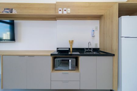 Studio à venda com 25m², 0 quarto e sem vaga Studio à venda com 25m², 0 quarto e sem vagaCozinha