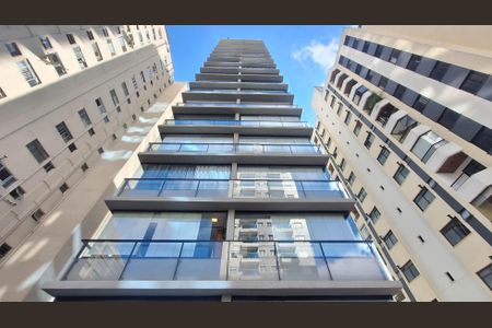 Studio para alugar com 36m², 1 quarto e 1 vagaÁrea comum - Piscina - Fachada do Edifício