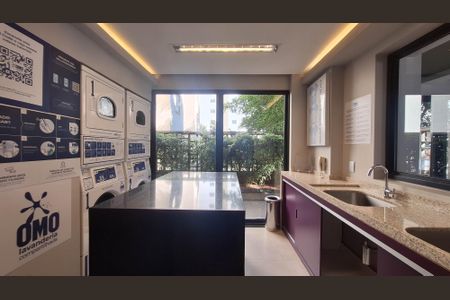 Studio para alugar com 36m², 1 quarto e 1 vagaLavanderia