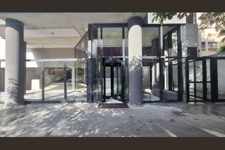 Studio para alugar com 36m², 1 quarto e 1 vagaFachada e portaria