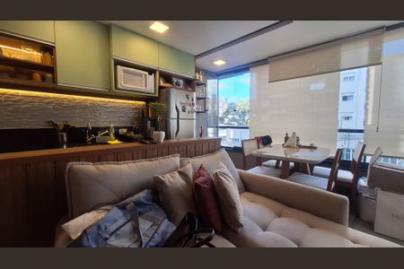 Studio para alugar com 36m², 1 quarto e 1 vagaSala - cozinha