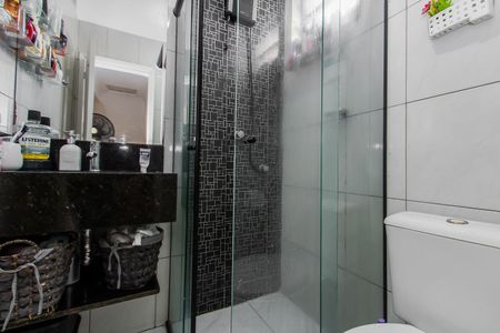 Casa de condomínio à venda com 87m², 2 quartos e 1 vagaBanheiro