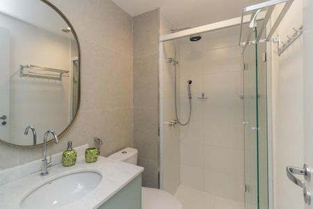 Studio para alugar com 27m², 1 quarto e sem vagaBanheiro