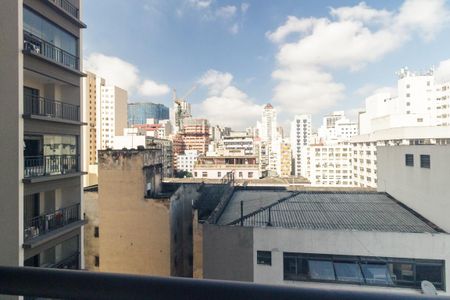 Studio para alugar com 27m², 1 quarto e sem vagaVaranda