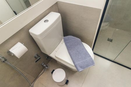 Studio para alugar com 40m², 1 quarto e 1 vaga Studio para alugar com 40m², 1 quarto e 1 vagaBanheiro