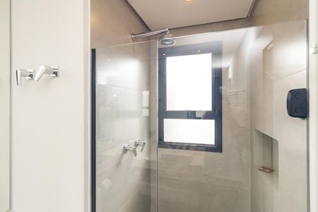 Studio para alugar com 40m², 1 quarto e 1 vaga Studio para alugar com 40m², 1 quarto e 1 vagaBanheiro