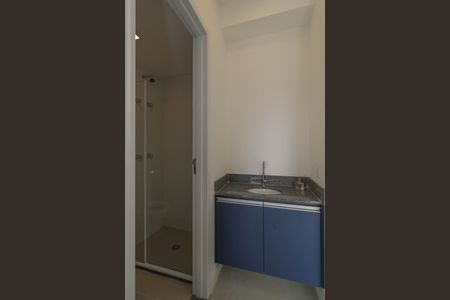 Studio para alugar com 28m², 1 quarto e sem vaga Studio para alugar com 28m², 1 quarto e sem vagaBanheiro