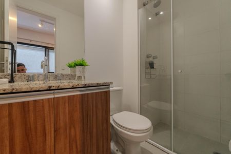 Apartamento para alugar com 30m², 1 quarto e sem vaga Apartamento para alugar com 30m², 1 quarto e sem vagaBanheiro