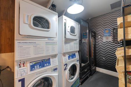 Apartamento para alugar com 30m², 1 quarto e sem vaga Apartamento para alugar com 30m², 1 quarto e sem vagaÁrea comum - Lavanderia