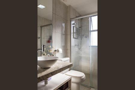 Apartamento à venda com 119m², 3 quartos e 3 vagasBanheiro da Suíte