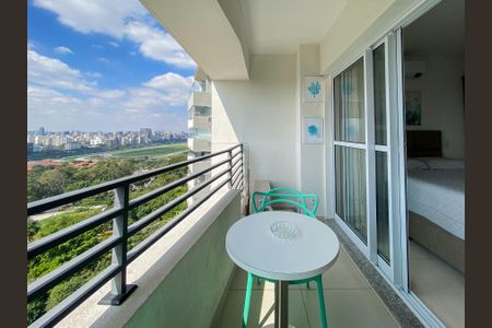 Apartamento para alugar com 25m², 1 quarto e sem vagaVaranda 