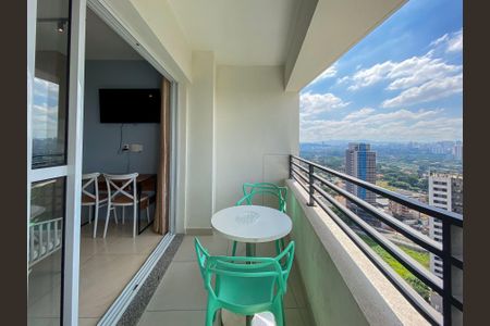 Apartamento para alugar com 25m², 1 quarto e sem vagaVaranda 