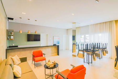 Apartamento à venda com 61m², 2 quartos e 1 vagaÁrea comum - Salão de festas