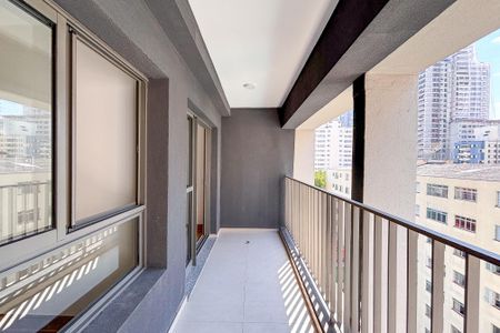 Studio à venda com 33m², 1 quarto e sem vagaVaranda