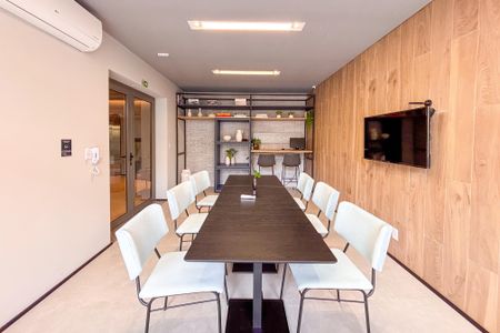 Studio à venda com 33m², 1 quarto e sem vagaCoworking