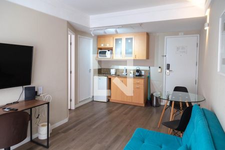 Apartamento para alugar com 34m², 1 quarto e sem vaga
