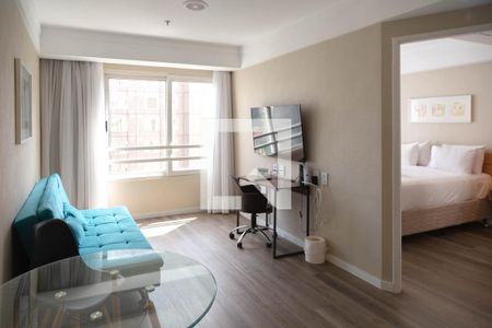 Apartamento para alugar com 34m², 1 quarto e sem vaga