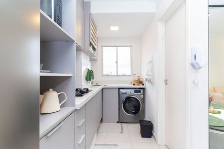 Apartamento para alugar com 36m², 2 quartos e sem vaga Apartamento para alugar com 36m², 2 quartos e sem vagaCozinha e Área de Serviço