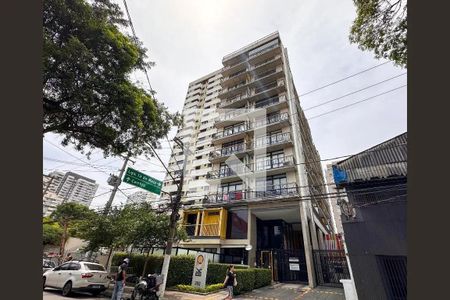 Apartamento à venda com 33m², 1 quarto e 1 vagaFachada do Prédio