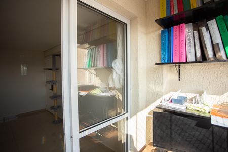 Varanda da Sala de apartamento à venda com 2 quartos, 52m² em Vila Celeste, São Paulo