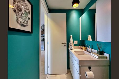 Apartamento para alugar com 72m², 2 quartos e 1 vagaBanheiro Social