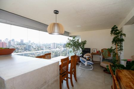 Apartamento à venda com 120m², 3 quartos e 2 vagasVaranda Gourmet