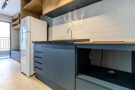 Studio à venda com 27m², 1 quarto e sem vagaCozinha