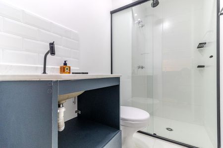 Studio à venda com 27m², 1 quarto e sem vagaBanheiro