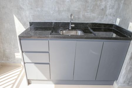 Studio à venda com 37m², 1 quarto e 1 vagaSacada