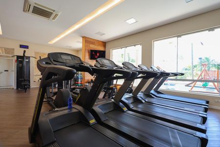 Apartamento à venda com 145m², 3 quartos e 3 vagas Apartamento à venda com 145m², 3 quartos e 3 vagasÁrea comum - Academia