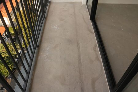 Studio à venda com 28m², 1 quarto e sem vagaVaranda